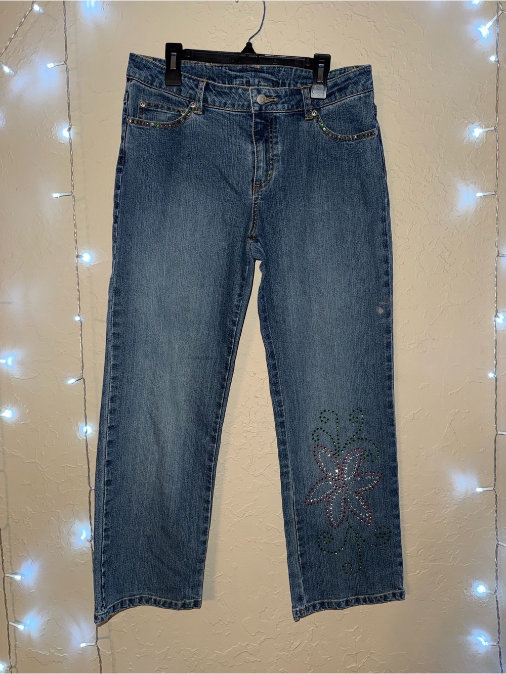 Vintage Lily Pulitzer Cropped Jeans